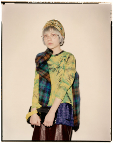 Tavi Gevinson Backstage at Alexander Wang, F/W 2010