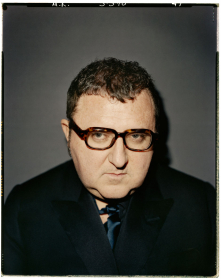 Alber Elbaz Backstage at Lanvin, F/W 2010