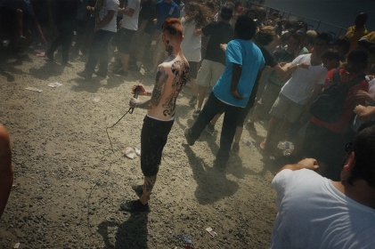 Untitled (Frank Gallows #15, Circle Pit), 2009