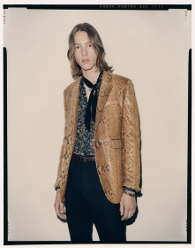 Backstage at Saint Laurent, S/S 2019