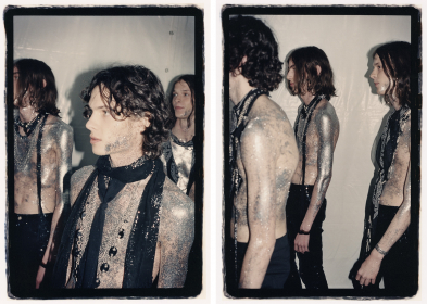 Backstage at Saint Laurent, S/S 2019