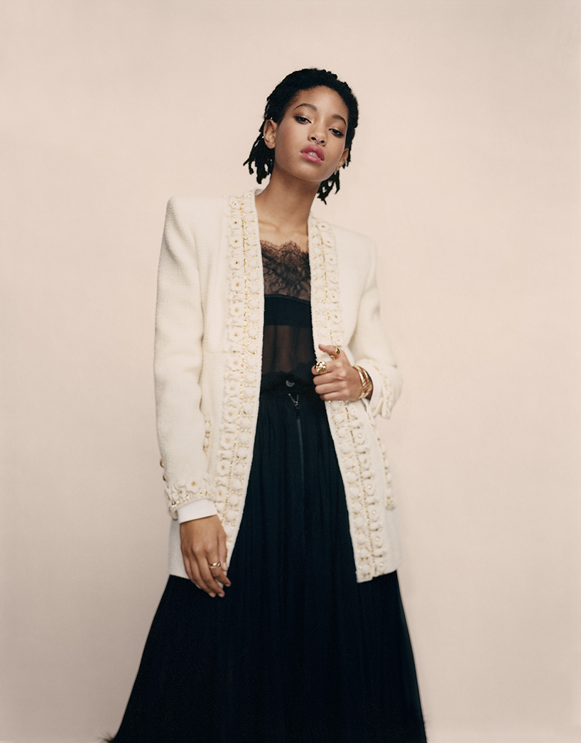 Willow Smith at Chanel Métiers d’Art, 2016